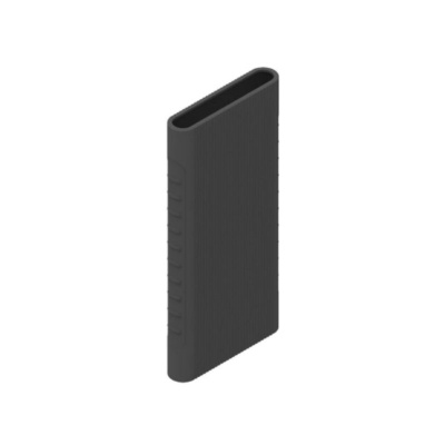 Чехол силиконовый для Xiaomi Power Bank 3 30000 mAh (черный)